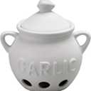 Fantes Garlic Keeper, Unglazed Earthenware Ceramic, The Italian Market Original since 1906