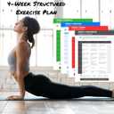 4-Week Low Back Pain Relief Workout, Easy-to-Follow Exercise Guide with Structured Weekly Program