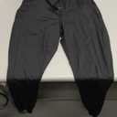 G Gradual Women's Joggers Pants with Zipper Pockets High Waisted Athletic Tapered Sweatpants for Women Workout Lounge (Black, Large)