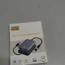 USB 3.0 to Dual HD Adapter, Type C to HD Splitter for 2 Monitors, Double 1080P@60Hz Universal Multiple Screen Connector, Extended Display Adapter for MacOS 10.15/Windows 11/10/8.1/8/7