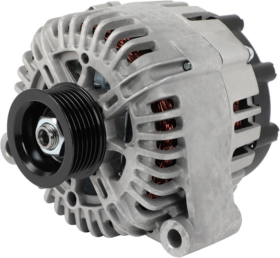 SCITOO Alternator Fit for Chevrolet 3.4 3.4L Equinox 2005 2006 05 06, for Torrent 2006 06-12V 145Amp CW S6 Pulley Class, Replace OE 11145 TG15C241 15755900 10356804 849129