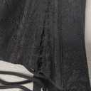 Corset Tops for Women Lace Up Overbust Corset Bustier Halloween Costume Strapless Sexy Going Out Crop Top Tank, Black, S