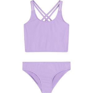 Kanu Surf Girls Waverly UPF 50 Beach Sport Criss-Cross Tankini (M)