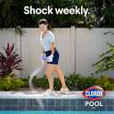 Clorox Pool&Spa Shock XTRABLUE Plus, Kills Bacteria & Algae in Swimming Pools, Swim-Ready in 15 Minutes, (12-Pack), Granular