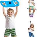 Tree Swing for Kids - 3 -in-1 Multi-Functional Swing Single Disc Seat and Climbing Rope Set - Treehouse and Outdoor Playground Accessories