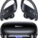 TAGRY Hybrid Active Noise Cancelling Wireless Earbuds Ear Buds