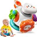 Montessori Sensory Toys for Toddlers, Activity Busy Cube for 18 Months 2 3 Year Old Boy Girl, Travel Plane Cars Learning Educational Toys for Baby Toddler Birthday Gifts