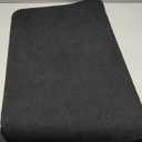 Bath Mat,Ultra Thin Bathroom Runner Rugs,Large Bath Mats for Bathroom,Quick Dry,Non-Slip,Machine Washable,Low Pile,Bath Rug,Shower Outside,Sink,Home Decor Accessories.Black,1'5"x2'3"(2 Pack)