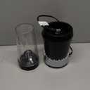 TOPZEE Personal Smoothie Blender, 1000W Single-Serve Blender with 24oz To-Go Cup, Twist-On Start/Stop, for Protein Shakes & Smoothies, Compact Countertop Blender, Black