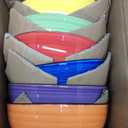 vancasso Bonita Cereal Bowls Set of 6-27 Oz Ceramic Soup Bowls, Microwave & Dishwasher Safe, 6 Inch Colorful Serving Bowls for Kitchen