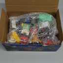 JOYIN 18 Pcs Pull Back City Cars and Trucks Toy Vehicles Set, Friction Powered Cars Toys for Toddlers, Kids Stocking Stuffers, Treasure Box Gifts for Classroom, Christmas Great Gifts for Grandkids