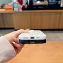 Case for iPhone 16 Pro Max [Compatible with MagSafe] Built in Magnetic Cute Girly Sleek Boho Aesthetic Style Design for Women Girls Brown Animal Leopard Print Soft TPU Protective Shockproof Mate Black