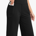 SANTINY Women's 12" Bermuda Shorts Knee Length with Pockets High Waisted Long Shorts for Women Stretch Casual Walking, M