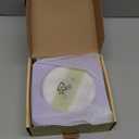 CD Player Portable Bluetooth 5.1 Desktop CD Player with HiFi Sound Speakers,Remote Control,Dust Cover,LED Display,Boombox FM Radio,USB/AUX for Home,Kids (Purple)