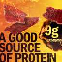 Jack Link's Beef Jerky, Sweet & Hot, Large Jerky Bags - Flavorful Meat Snacks, Ready to Eat Protein Snacks, 9g of Protein per Serving, Made with 100% Beef - 9 Oz. (Pack of 2) BBD: 01-23-2028