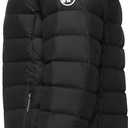 ammut Waymarker Insulated Hooded Jacket Men – 700 Fill Down Insulation, Waterproof, Eco-Friendly Jacket, Black, Medium