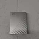 WD 6TB My Passport Ultra for Mac Silver, Portable External Hard Drive, Backup Software with Defense Against ransomware, and Password Protection, USB-C and USB 3.1 - WDBGKC0060BSL-WESN