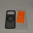 TORRAS Upgraded 360 Magnetic Stand for iPhone 17 Pro Max Case with Camera Control Button, Fit for MagSafe with Ring, Mil-Grade Protection, Translucent Slim for iPhone 17 ProMax Case Ostand, Black