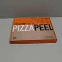 Aluminum Pizza Peel Metal - 12 x 14 Inch. Pizza Spatula for Oven with Foldable Wood Handle. Pizza Oven Accessories Tools. Turning Peel, Bread, Pastry, Dough, Cake Spatula