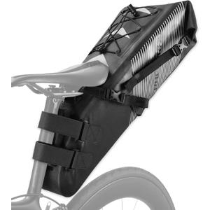 ROCKBROS Bikepacking Bag Waterproof Bike Saddle Bag Large Capacity Bikepacking Seat Bag Road Mountain Bike Seat Bag Max 10L