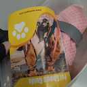 QUMY Dog Shoes for Large Medium Dog Boots & Paw Protectors for Hot Pavement | Summer Heat Protection, Mesh Breathable Nonslip Dog Booties for Hardwood Floors Indoor, Outside Walking Running Hiking Pink, Size 5