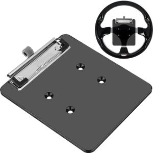 Golf Cart Scorecard Holder with Pencil Holder for Club Car/EZGO/YA/Icon/Star Car/Excar and Other Most Golf Carts. Clear/Black