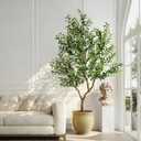 Large Faux Olive Tree Indoor Outdoor Realistic Floor Fake plantas artificiales Trees decorativas Grandes for Home Living Room Master Bedroom Office Porch Outside Patio