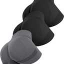ATHVOTAR Workout Gym Biker Shorts Women: High Waisted Seamless Sports Running Butt Lifting Shorts Sets