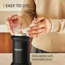 KRUPS Electric Blade Coffee Grinder 1.6 Oz, Adjustable Coarse to Fine for the Perfect Espresso, Grind Coffee Beans, Spices & Herbs, Removable Dishwasher Safe Bowl, Black