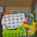 PREXTEX Soft Building Blocks for Toddlers 18 Months and up- 62-Piece Rounded Multicolored Bricks - Educational Toy - Vehicle Friends Edition for Interactive Family Fun and Creative Play