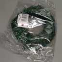 30cm/11.8inch Green Christmas Wreath,Large Artificial Christmas Wreaths for for Front Doors, Display Windows and Courtyard Decoration