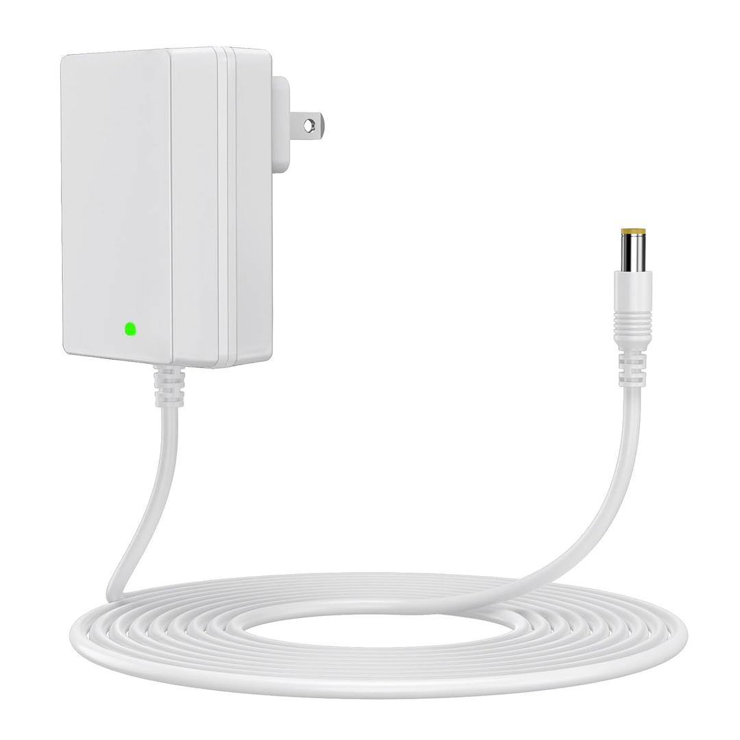 Baby Swing Power Cord,Baby Swing Electric Plug in for Fisher Price Swing/Ingenuity Swing/Graco Swing/Nova Baby Swing,2 Meters Power Adapter (6v-6ft-2m)