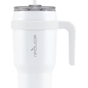 Reduce 40oz Cold1 Vacuum Insulated Stainless Steel Straw Tumbler Mug White