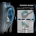 elago Ear Hooks Designed for Samsung Galaxy Buds 3 &Galaxy Buds 3 Pro Earbuds Accessories, Anti-Slip, Ergonomic Design, Comfortable Fit (Dark Gray)