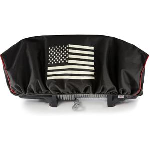Winch Cover,Heavy Duty Waterproof Winch Cover with Elastic,Indoor/Outdoor Winch Accessories,Weather Resistant Cover for Electric Winches 8,500 lb-175,00 lb for Your Jeep,ATV,Boat,Trailer,Sailboat (Blackx1)