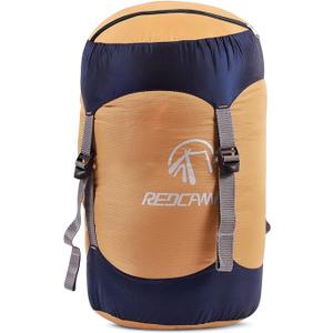 REDCAMP Nylon Compression Stuff Sack, 10L/17L/27L/40L Lightweight Sleeping Bag Compression Sack Great for Backpacking, Hiking and Camping,