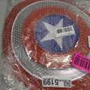 Metal Captain Shield Cosplay Halloween Party 1:1 Full-Size Replica red