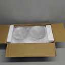 Wax Warmer Double Pot, Professional Electric Heater for Facial, Body, Spa, and Salon, 1.2L Dual Adjustable Temperature with 100 Wooden Craft Sticks, Hair Removal (1 Fl Oz (Pack of 1), White)