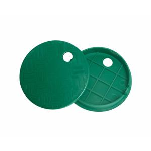 Mariyandh 2 Pack Valve Box Cover Lid ID 5.5" OD 6" for Sprinkler Irrigation System, Only Compatation with ID 5.5" Sprinkler System Covers Outdoors (5.5 inch)