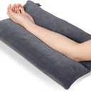 Arm Elevation Pillow Shredded Memory Foam Filled Arm Stabilizer Elevation Pillow for Swelling and Circulation Pain Relief for Shoulder Surgery and Leg Injury Washable Cover, Small 17"x10"x3"
