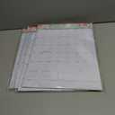 4 x Gannyfer 2026 Calendar, 14" x 11" Floral 2026 Wall Calendar, 18 Months from Oct. 2025 to Mar. 2027, Magnetic Fridge Calendar, Perfect for Home, School, Office (3 Stickers Included) (colorful)