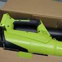 Leaf Blower, Electric Cordless Leaf Blower with 2 Batteries and Charger, 2 Speed Mode, Lightweight Cordless Blower for Blowing Leaves, Patio Cleaning, Blowers for Lawn Care and Dust