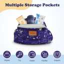 Baby Hip Carrier - Infant Toddler Hip Seat for 0-36 Months (0-66 lbs) Adjustable Waistband, Breathable Mesh & Enhanced Safety, Side-Carry & Front Carry Options (Star)