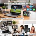 4K Digital Camera for Photography, 56MP Autofocus Vlogging Camera with 3" 180 Flip Screen, 16X Zoom Compact Travel Camera for Beginners & Teens with 32GB SD Card Included