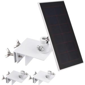 2Pack Gutter Mount Compatible with Arlo Essential Solar Panel, Arlo Pro 5S/Pro 4/Pro 3/Pro 2/Ultra 2/Ultra/Solar Panel, Perfect Angle to Get Adequate Sunlight