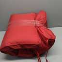 Outdoor Bench Cushion Waterproof 45"x18"  Fade-Resistant Patio Furniture Cushion with Ties for Porch Swing, Loveseat, or Indoor Bench Replacement, Burgundy