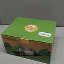 YAUNGEL Seed Starter Tray with Grow Light, 5 Pack Seed Starter Kit with Heat Mat, Seedling Starter Trays with Timing Controller Adjustable Brightness, Thicken Trays with Humidity Domes