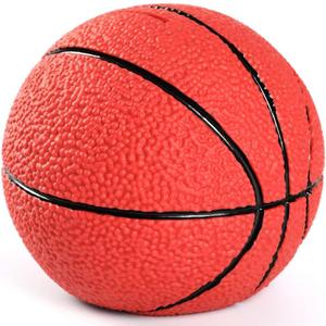 H&W Basketball Piggy Bank for Boys, Shatterproof Basketball Sports Themed Coin Bank, Large Size, Gift for Kids(L Size)