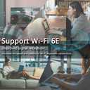 HSSDTECH 2T2R WiFi 6E Antenna for ASUS Rog Strix Z270 Z370 X370 Z390 Z490 X570,TUF Gaming X570 Plus PRO WiFi, ROG Maximus Z790 Extreme Gaming, ROG Maximus X XI XII Formula Extreme/ROG Maximus Z690