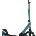 BELEEV V5 Scooters for Kids 6 Years and up, Folding Kick Scooter 2 Wheel for Adults Teens, 4 Adjustable Handlebar, 200mm Big Wheels, Lightweight Sports Commuter Scooter, Sturdy Frame, up to 220lbs